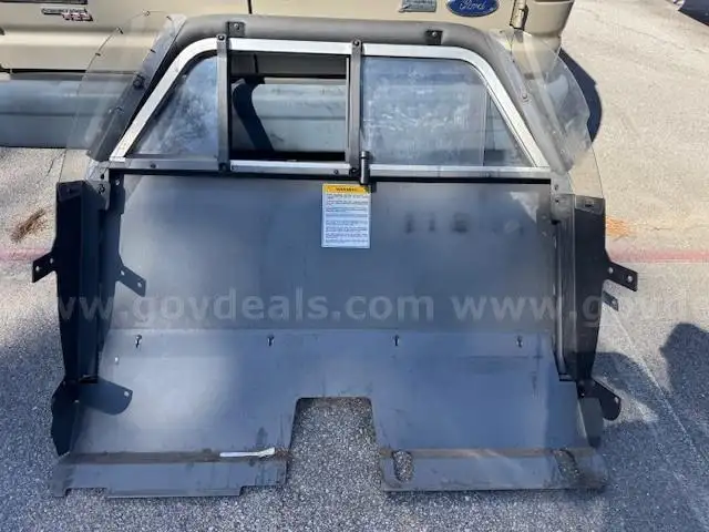 Rear Seat Cage that fits a 2014 Dodge Charger patrol car