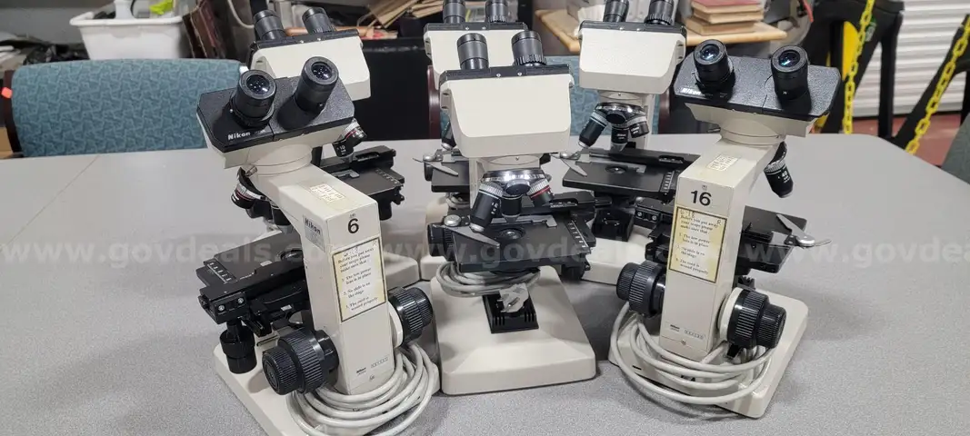 Nikon SE Compound Microscope-Lot of 6