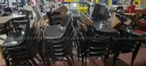 Lot of 49 Stacking Student Chairs