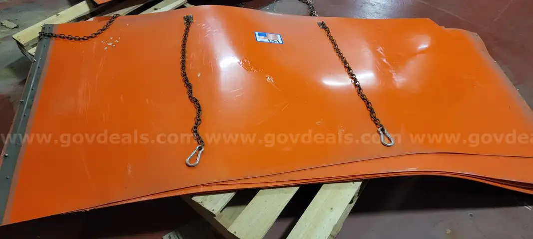 Plastic Sheeting for Temporary Garbage Chute-6 Pieces