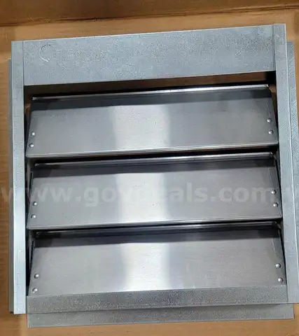 Roof and Wall Backdraft Damper-Dayton