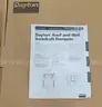 Roof and Wall Backdraft Damper-Dayton