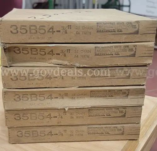 35B54-3/4" Sprocket-Lot of 6.