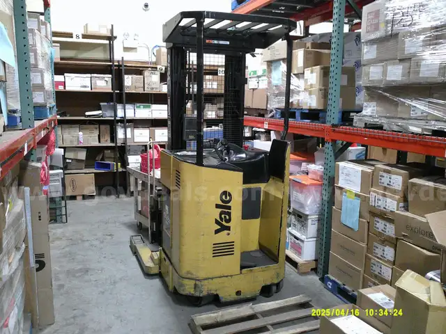 Yale Stand Up Narrow Aisle Electric Reach Truck