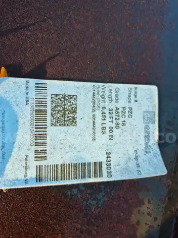 94 pieces of sheet piling