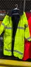 Rain Coats Men&#x27;s 3/4 length hi-visibility
