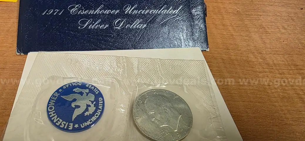 1971S Uncirculated Eisenhower Silver Dollar