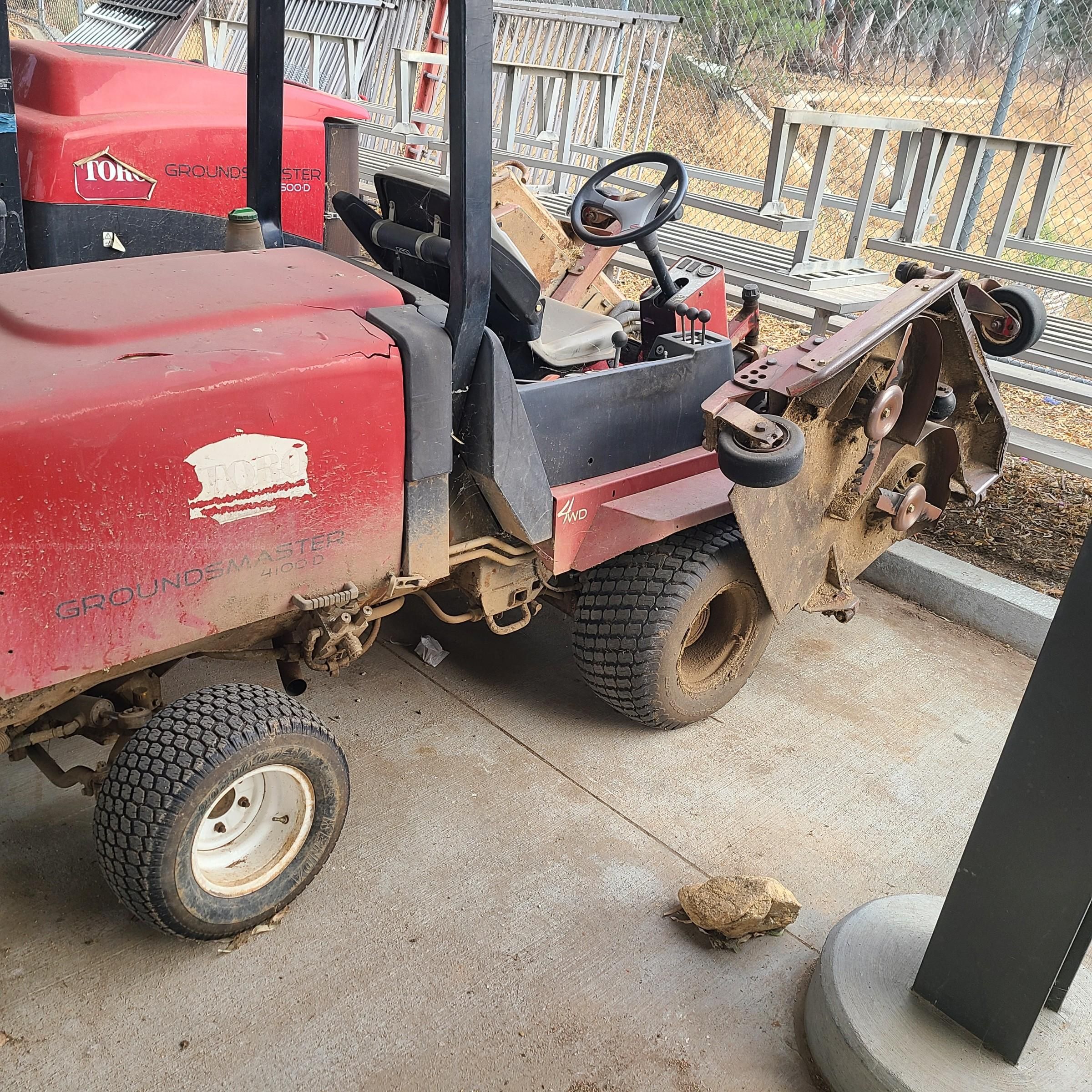 Toro groundsmaster online 455d