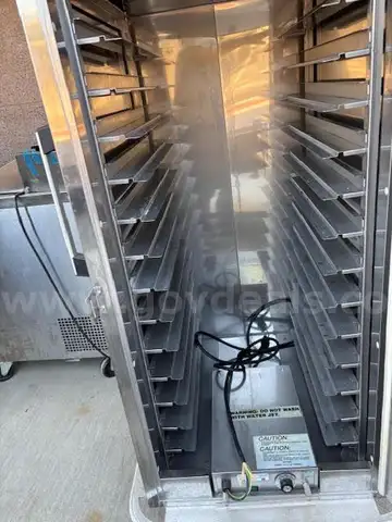 Carter Hoffman hot box, food warmer, stainless steel hot box used for caterings.