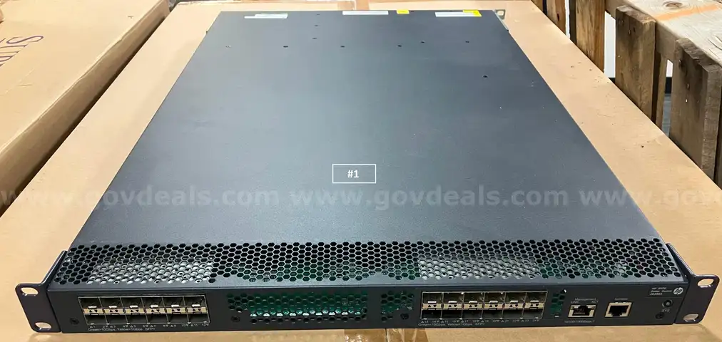 JG243A HP-5820-24XG 24 Ports Ethernet SFP+ 10 Gigabit Switch