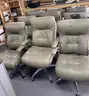 Office Chairs and Wooden Table