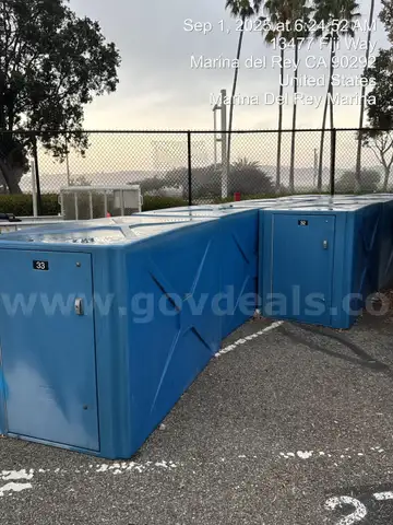 7 Bike Lockers
