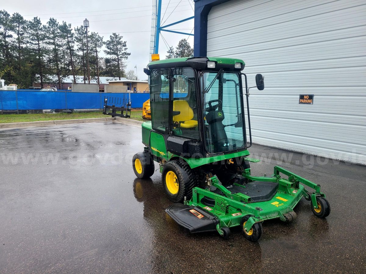 2008 JOHN DEERE 1445 FRONT MOWER, SNOWBLOWER | AllSurplus